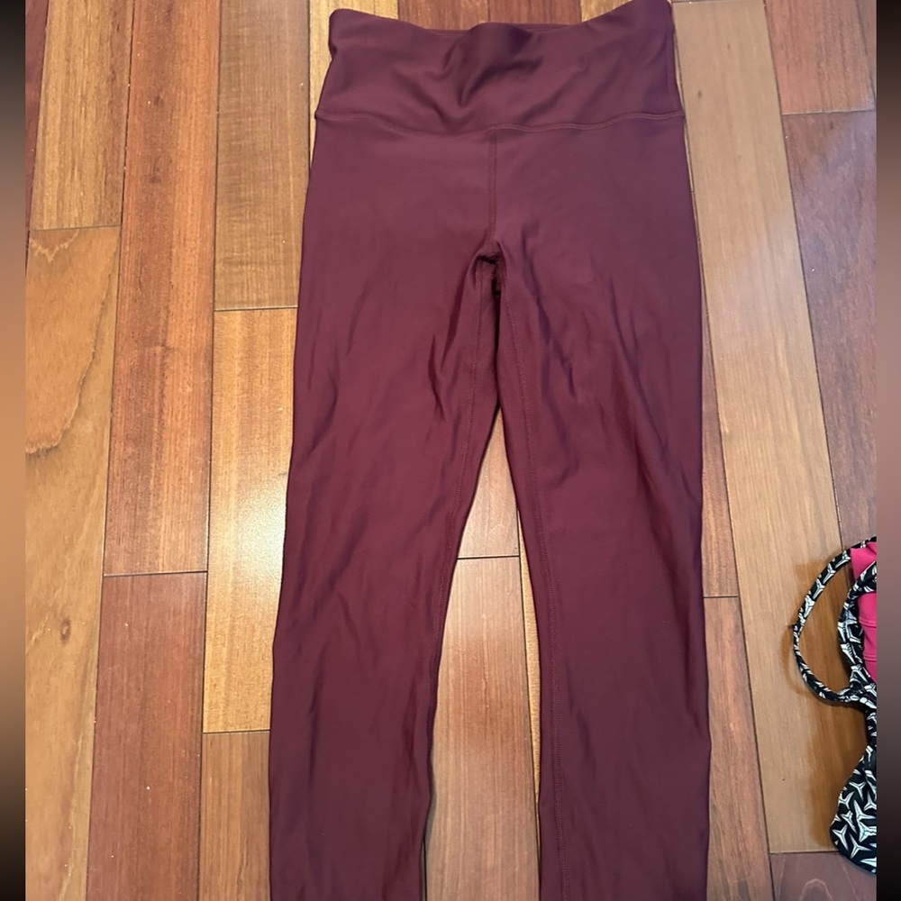 Fabletics Merlot Colored Workout Set - image 2